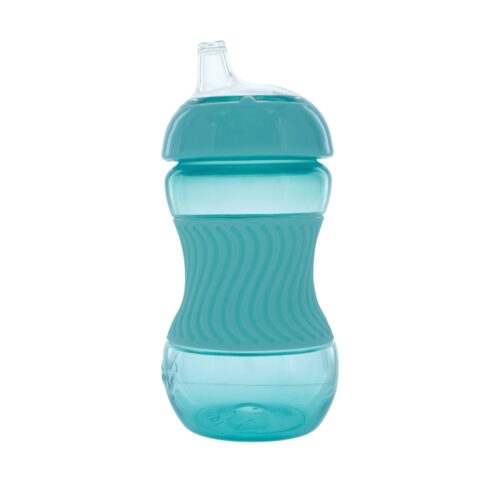 Nuby Mini Gripper Soft Spout Cup With Silicone Band | Soft Silicone | 6m+ | 180 ml - Assorted