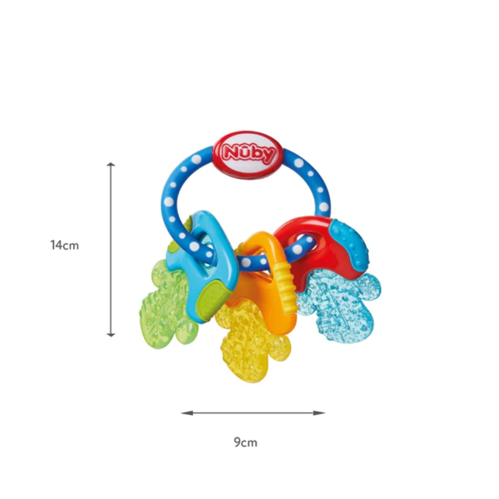 Nuby IcyBite Keys Teether | BPA Free | 3m+ - Image 2