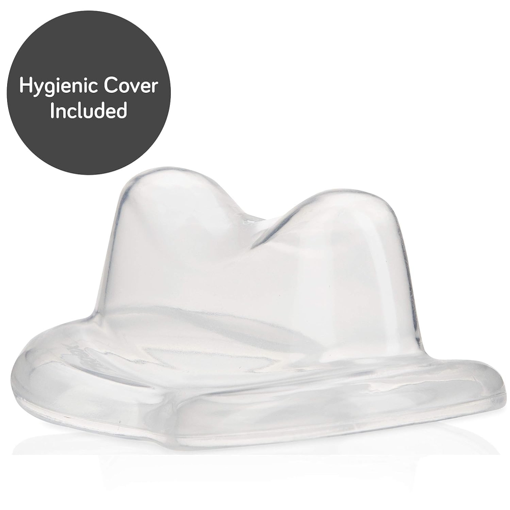 Nuby Gum Eez Soothing Pacifier With Cover| Extra Soft Silicone | 3m+ - Assorted - Image 5