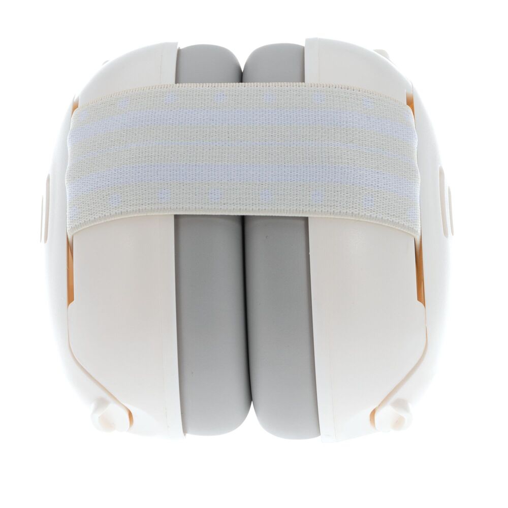 Nuby Soft Sounds 2-in-1 Noise Cancelling Earmuffs - White - Image 4
