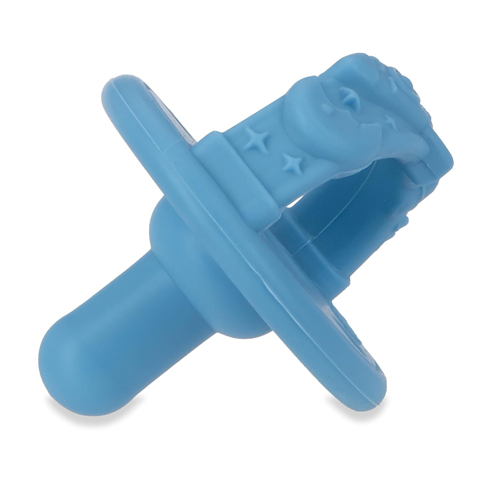 Nuby Sili Soother Pacifiers | 100% Silicone | BPA Free | 0+m - Assorted Colours & Designs - Image 4