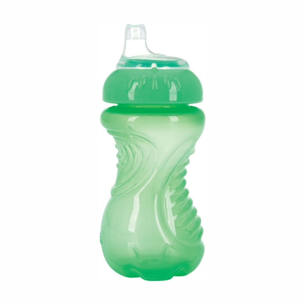 Nuby Easy Grip Soft Spout Cup | Soft Silicone | BPA Free | 6m+ | 300 ml - Assorted